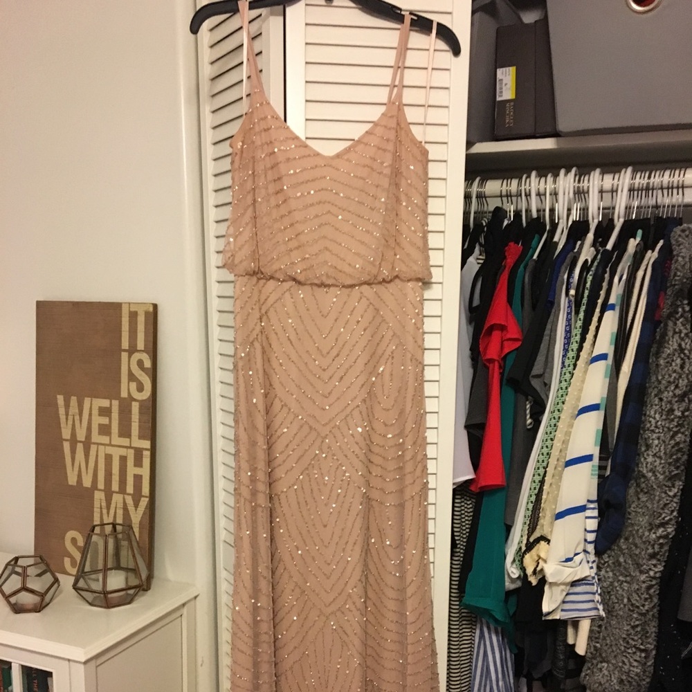 Adrianna Patel Embellished Blouson Gown